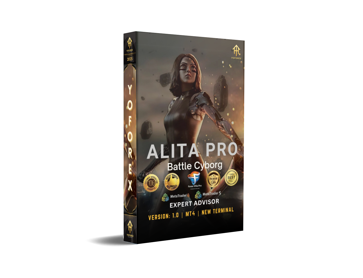 Alita Pro Battle Cyborg EA V1.0 MT4 – Best Forex Trading Robot for Automated Profits