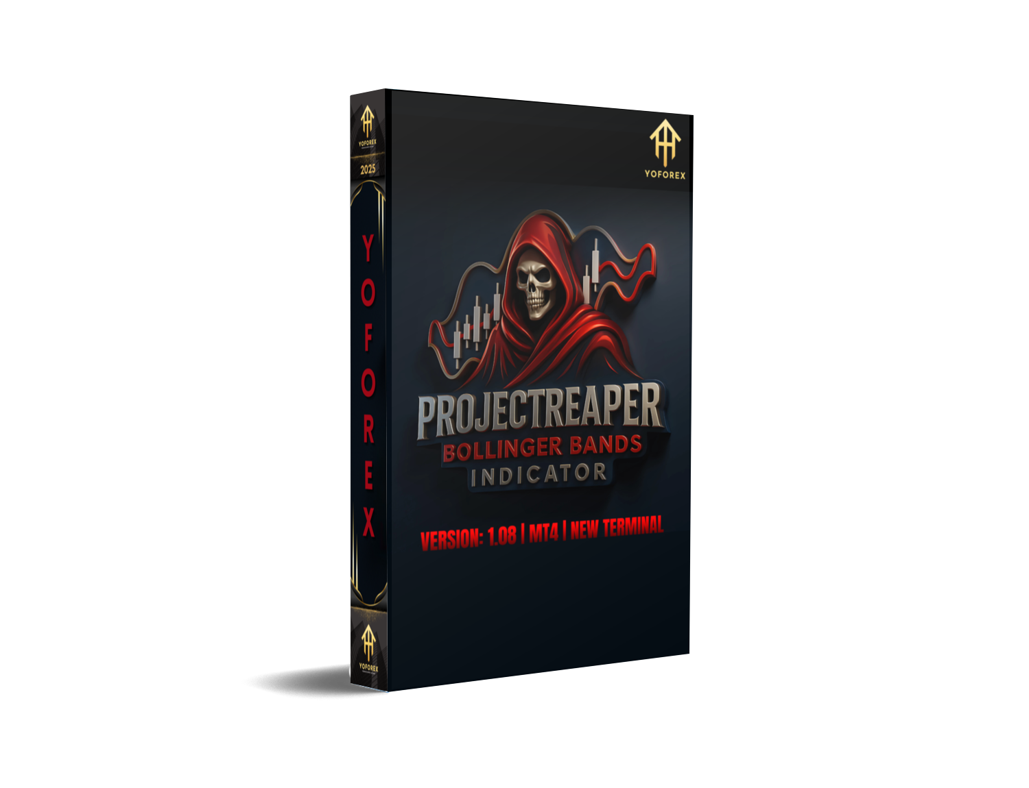 Projectreaper Bollinger Bands Indicator V1.08 MT4: Advanced Volatility Tool - FREE DOWNLOAD