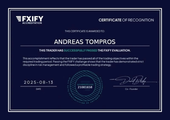 From Challenge to Success: How Andreas Tompros Passed His FXIFY Accreditation with mql5.software